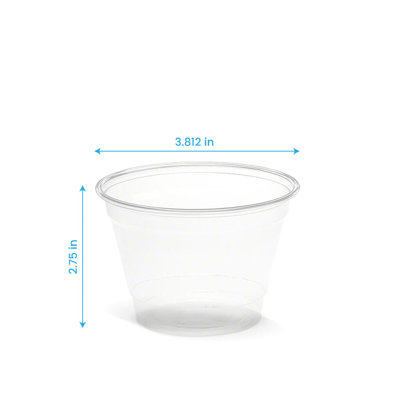9 oz. Blank Recyclable Plastic Cup - THE CUP STORE CANADA