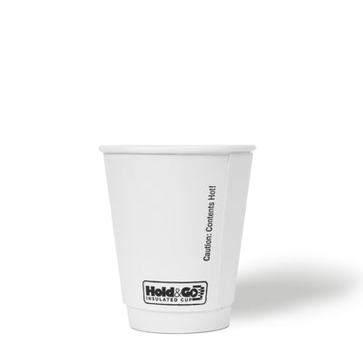 8 oz. Premium Blank Recyclable Double Walled Paper Cup