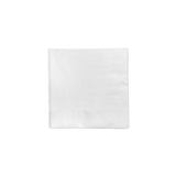 Blank 3-PLY White Beverage Napkin on a white background