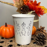 12 oz. Holiday Recyclable Paper Cup - Halloween Bone To Be Wild - THE CUP STORE CANADA