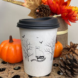 12 oz. Holiday Recyclable Paper Cup - Halloween More Boos Please - THE CUP STORE CANADA