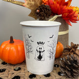 12 oz. Holiday Recyclable Paper Cup - Halloween More Boos Please - THE CUP STORE CANADA