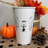 16 oz. Holiday Recyclable Paper Cup - Halloween More Boos Please - THE CUP STORE CANADA