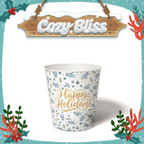 10 oz. Holiday Recyclable Paper Cup – Custom Cozy Bliss - THE CUP STORE CANADA