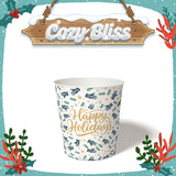 10 oz. Holiday Recyclable Paper Cup – Custom Cozy Bliss - THE CUP STORE CANADA