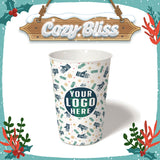 16 oz. Holiday Recyclable Paper Cup – Custom Cozy Bliss - THE CUP STORE CANADA