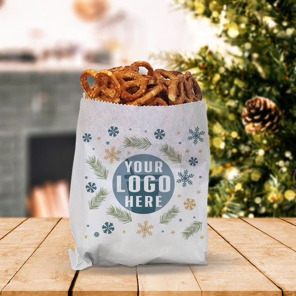 Holiday Regular Paper Sandwich Bag – Custom Cozy Bliss - THE CUP STORE CANADA
