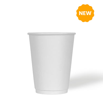 12 oz. Blank Recyclable Double Walled Paper Cup