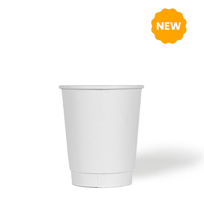 8 oz. Blank Recyclable Double Walled Paper Cup