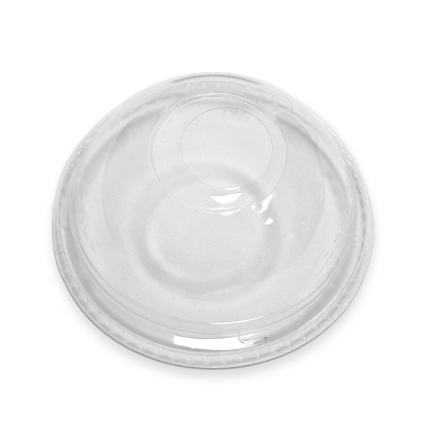 Dome Lid For 12/20 oz. Compostable Plastic Cup - DLGC12/20 - THE CUP STORE CANADA