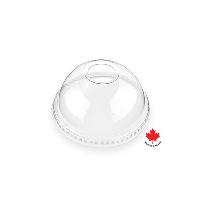 Dome Lid For 10 oz. Recyclable Plastic Cup