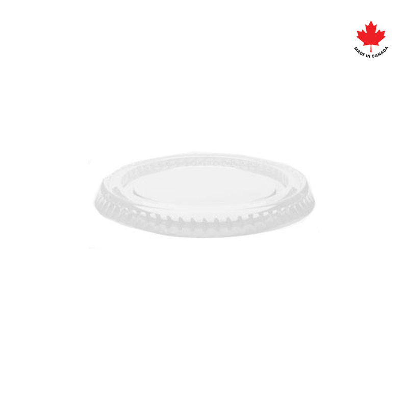 Flat Lid For 1.5/2/2.5 oz. Plastic Portion Cup