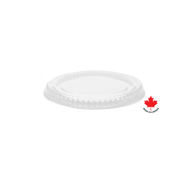 Flat Lid For 1.5/2/2.5 oz. Plastic Portion Cup