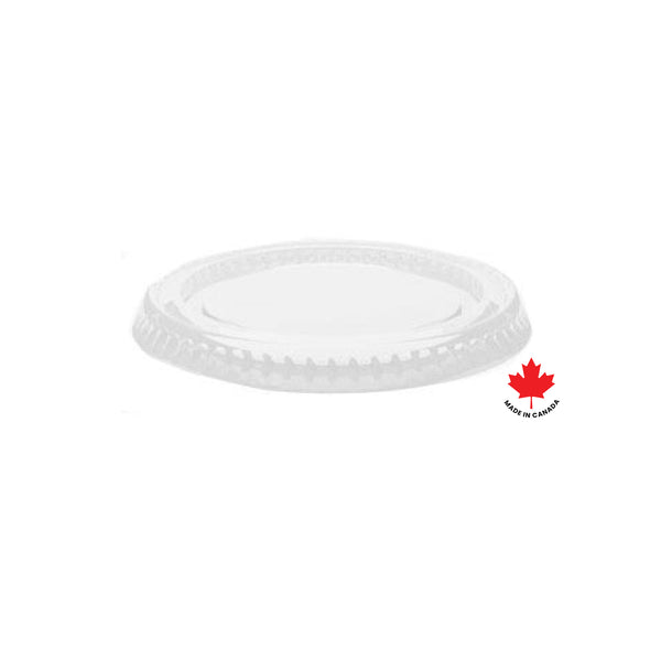 Flat Lid For 3.25/4/5.5 oz. Plastic Portion Cup