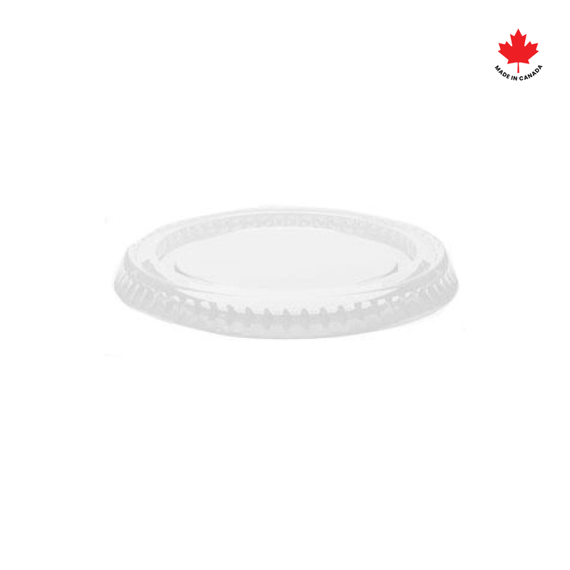 Flat Lid For 3.25/4/5.5 oz. Plastic Portion Cup