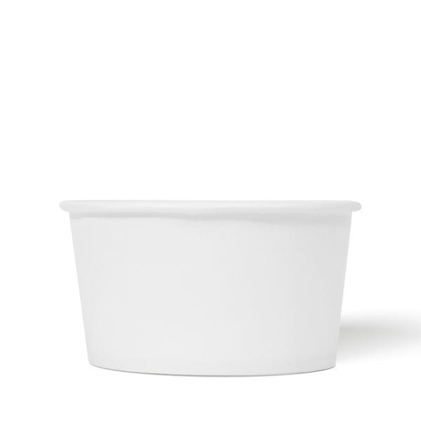 8 oz. Blank Recyclable Paper Food Container - HS4085-2050 - THE CUP STORE CANADA