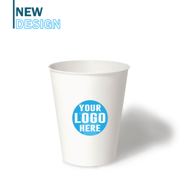 12 oz. Custom Printed Recyclable Paper Cup - THE CUP STORE CANADA