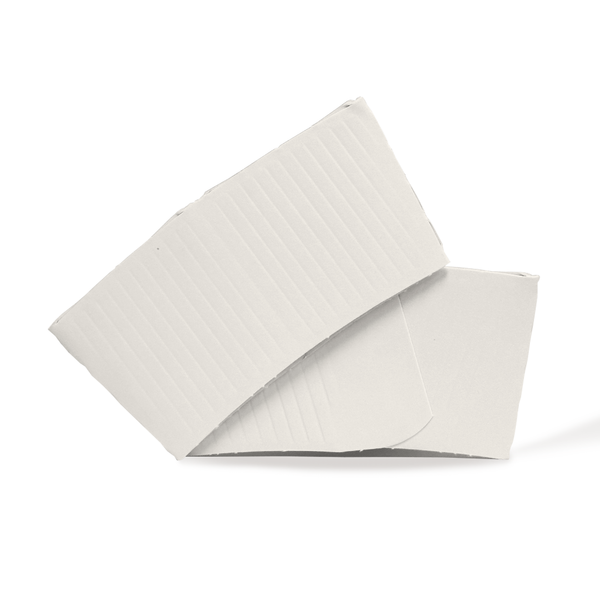 Blank White Coffee Sleeve - RSW-20 - THE CUP STORE CANADA