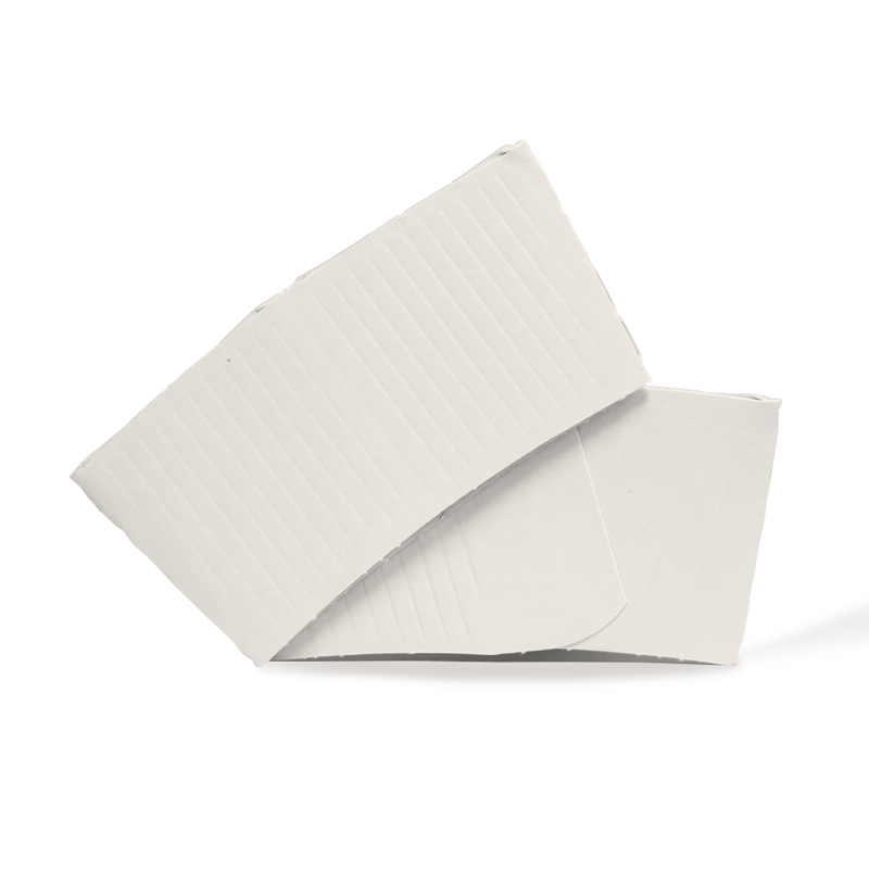 Blank White Coffee Sleeve - RSW-20 - THE CUP STORE CANADA