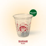 12 oz. Sugar Rush - Custom Printed Recyclable Plastic Cup - THE CUP STORE CANADA