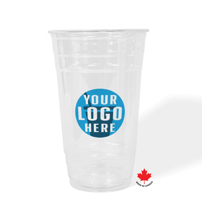 24 oz. Custom Printed Recyclable Plastic Cup