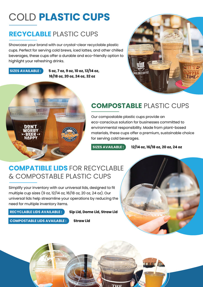 Recyclable & Compostable Plastic Cups (PDF)