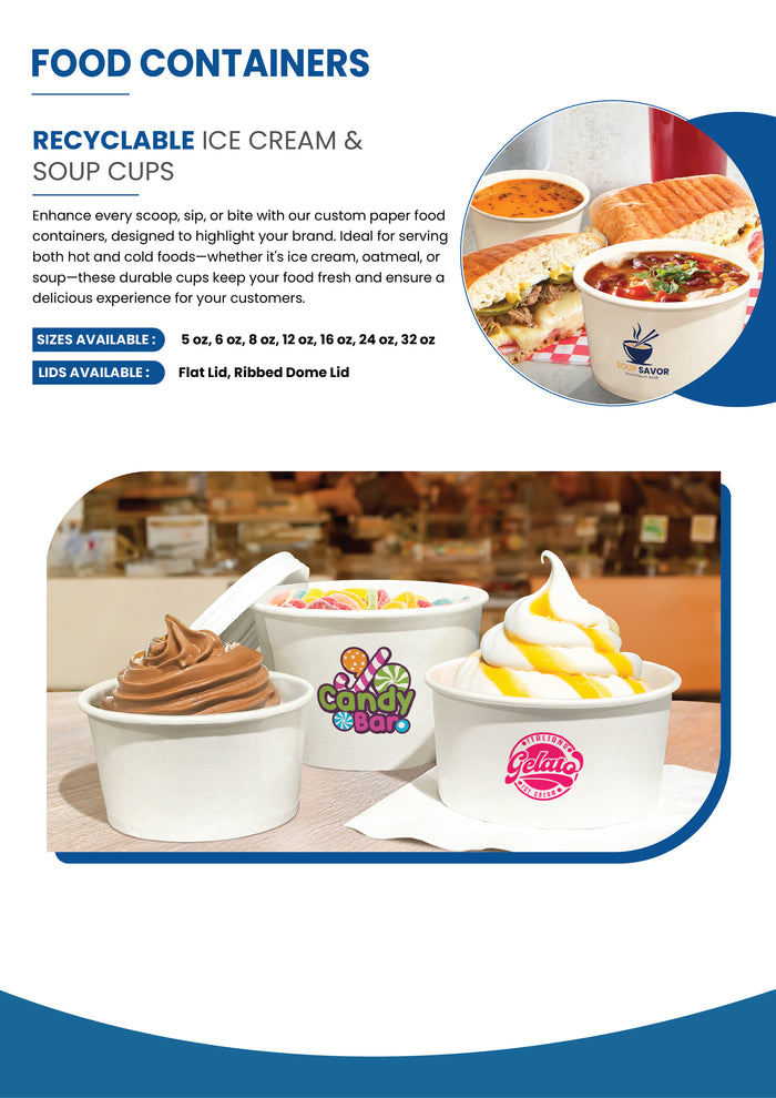 Paper Food Container Cups (PDF)