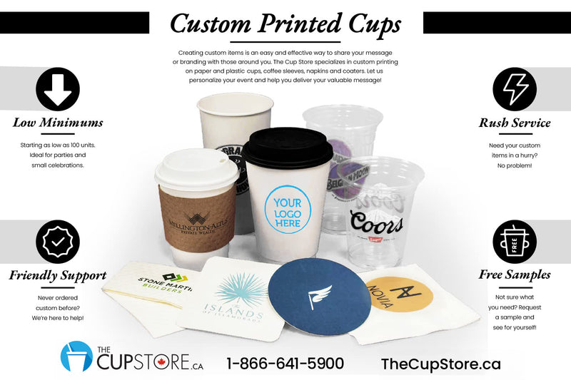 16 oz. Blank Compostable Paper Cup