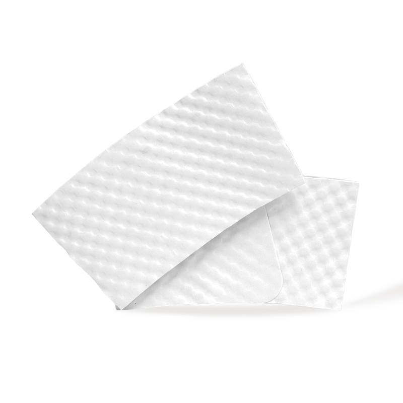 Blank White Coffee Sleeve - JJ-WHITE - THE CUP STORE CANADA