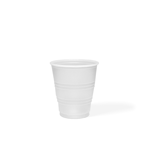 5 oz. Blank Translucent Recyclable Plastic Cup - Y5 - THE CUP STORE CANADA