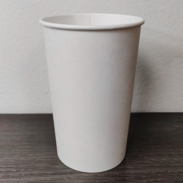 16 oz. Blank Recyclable Paper Cup - THE CUP STORE