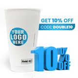 20 oz. Custom Printed Recyclable Double Walled Paper Cup