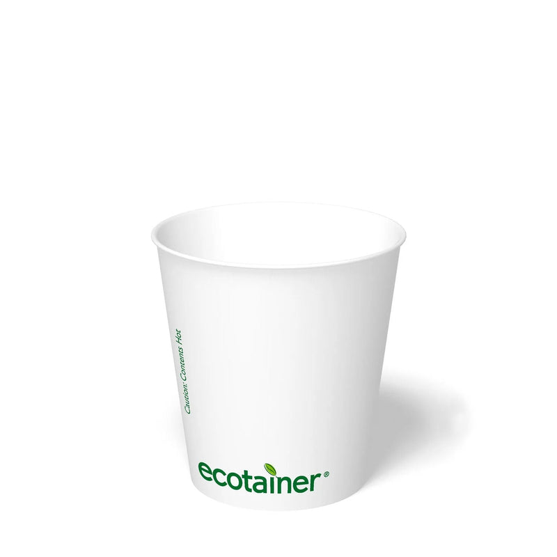 10 oz. Blank Compostable Paper Cup - THE CUP STORE