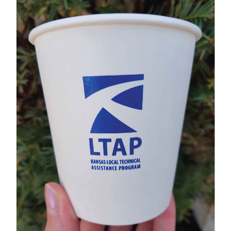 10 oz. Custom Printed Compostable Paper Cup - THE CUP STORE
