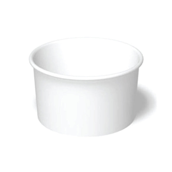 12 oz. Blank Recyclable Paper Food Container - THE CUP STORE