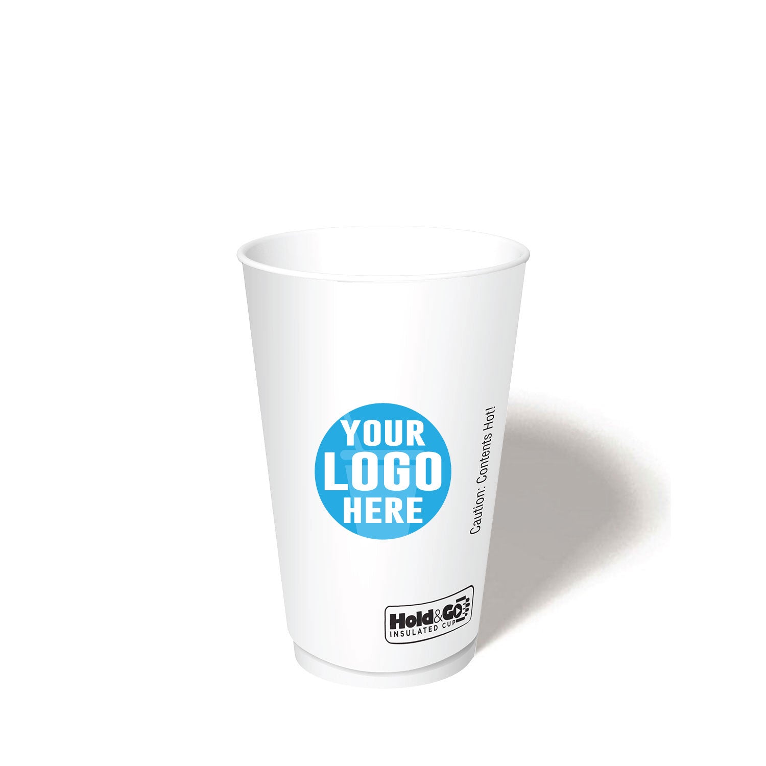 16 oz. Custom Printed Recyclable Double Walled Paper Cup | THE CUP ...
