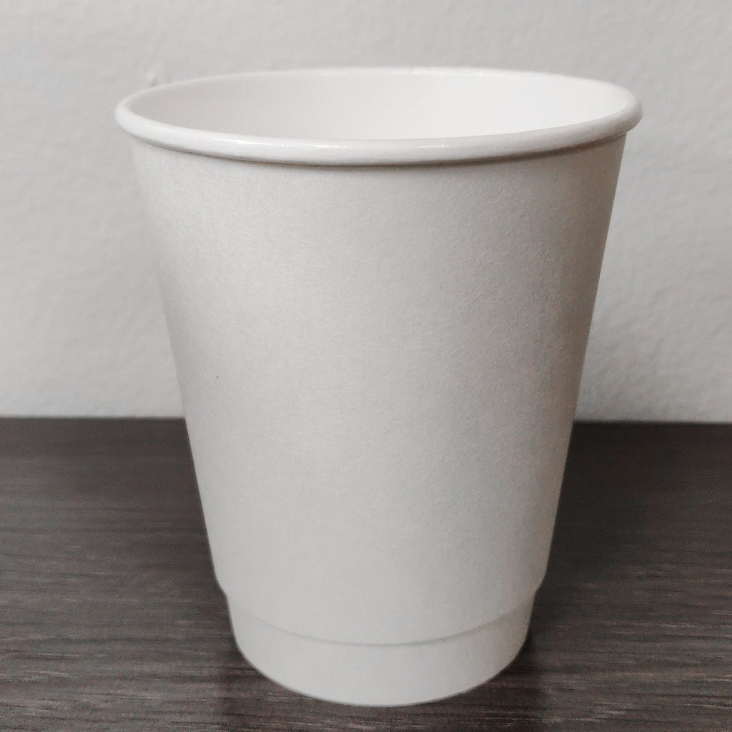 8 oz. Blank Recyclable Double Walled Paper Cup | THE CUP STORE CANADA