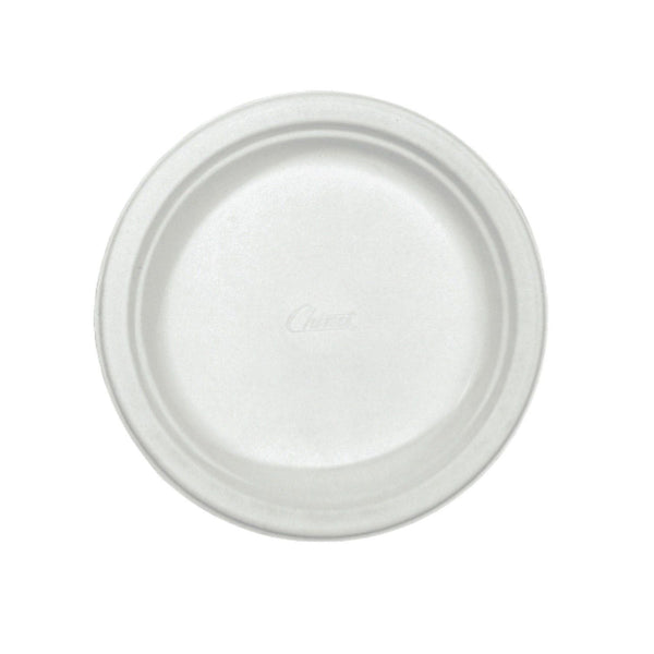 10.375" Compostable Paper Plate - THE CUP STORE CANADA