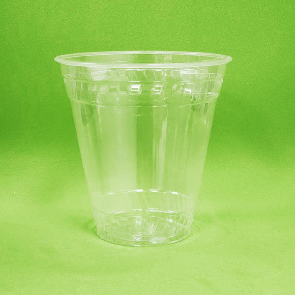 12 oz. Blank Compostable Plastic Cup - THE CUP STORE