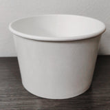 12 oz. Blank Recyclable Paper Food Container - THE CUP STORE