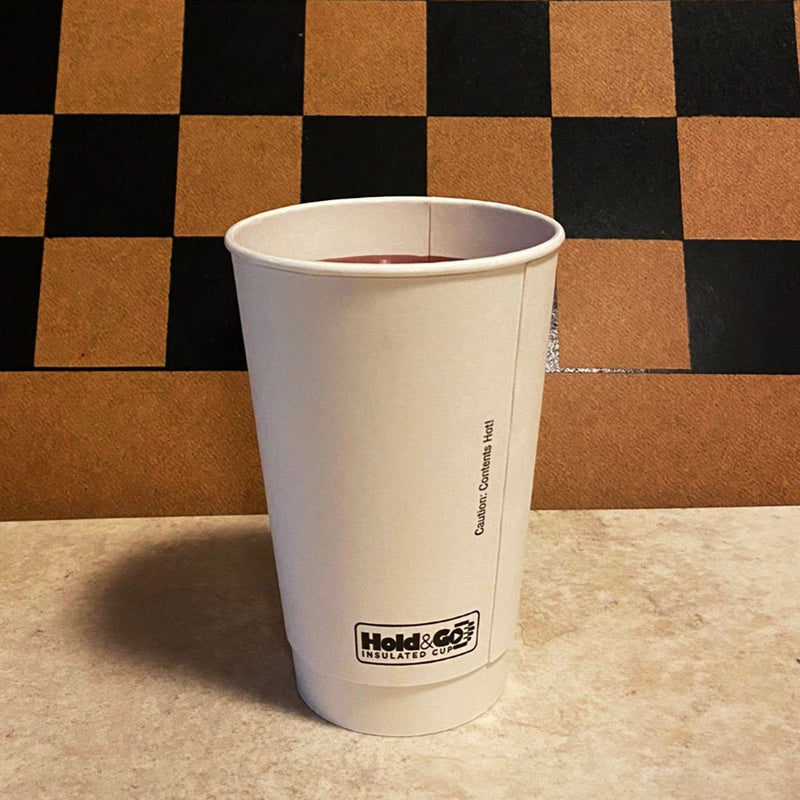 16 oz. Blank Recyclable Double Walled Paper Cup