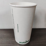 20 oz. Blank Compostable Paper Cup - THE CUP STORE CANADA